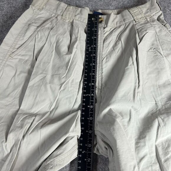 ExOfficio Pants Womens 6 Nylon Cargo Beige Outdoor Hiking Camping Stretch - Picture 4 of 10